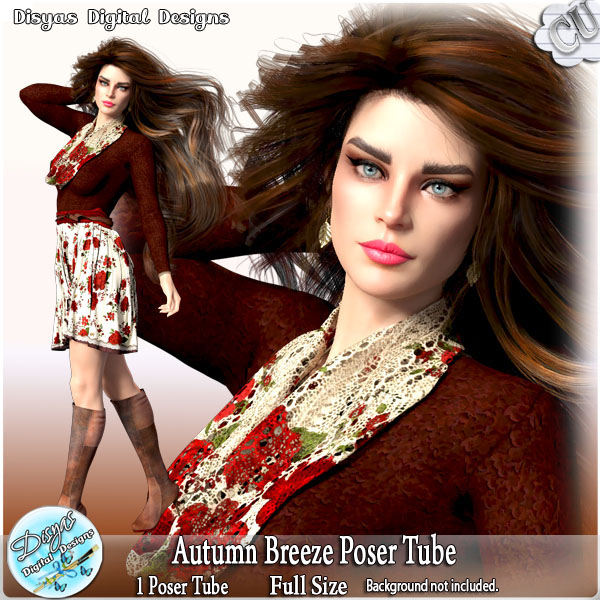 AUTUMN BREEZE IRAY POSER TUBE - FS by Disyas - Click Image to Close